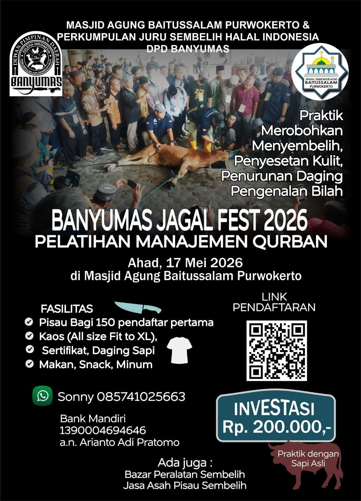 Juleha Mengadakan Pelatihan Manajemen Qurban